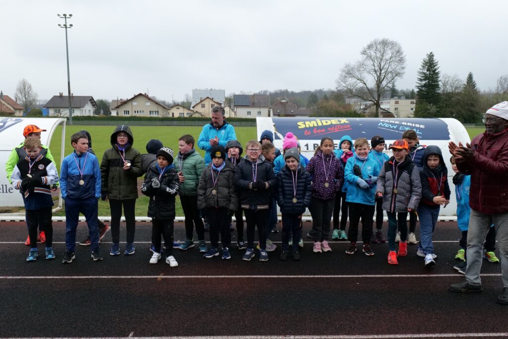 Kid Cross de Delle : la pluie n’a pas freiné leur énergie !
